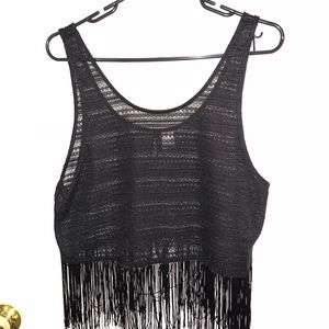 Medium H&M Fringe Top